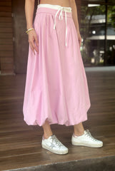 Yelena Bubble Skirt in Pink