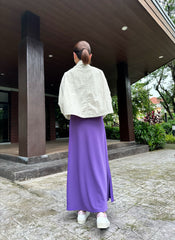 Scarlett Long Skirt in Violet