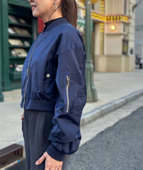 Marika Bomber Jacket Blue