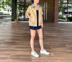 Mabel Jacket Trench in Khaki