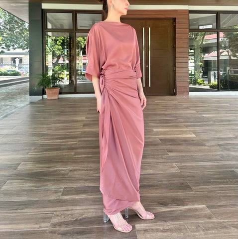 Flavie Dress in Pink