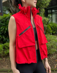 Quimby Vest in Red
