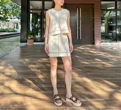 Casiane Skirt in White