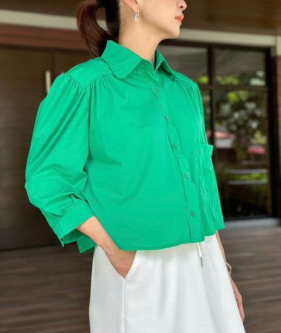 Ruby Top in Green