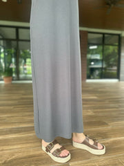 Ralph Oversized Pique Dress in Grey