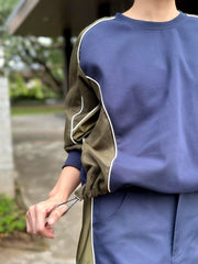 Valarie Top in Navy