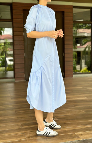 Jaxel French Linen Maxi Dress in Cream ETA 5/4