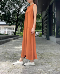 Donoma Dress in Caramel